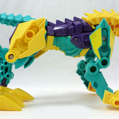 Mô hình Người máy Robot Khủng long biến hình Beast Hunters Twinstrike Predacon