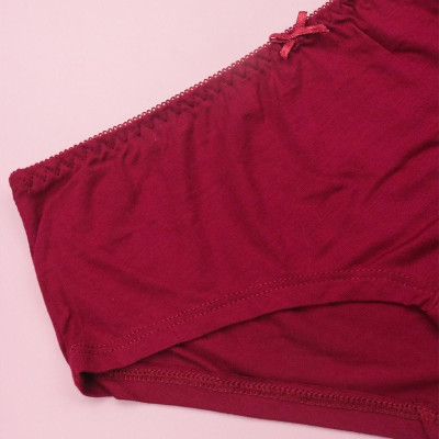 Quần Lót Nữ Cotton Nhập Khẩu Cạp Cao LUPERI LU3QL75 Dáng Hipster Mềm Mịn, Co Giãn, Không Lằn Mông, Kháng Khuẩn, Khử Mùi Tốt