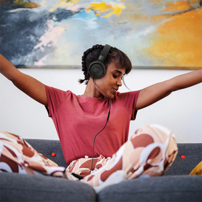 Tai nghe chụp tai có dây JBL Tune 520C JBLT520C - Hàng chính hãng