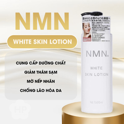 Nước Hoa Hồng Cấp Ẩm Và Dưỡng Trắng Da Tế Bào Gốc NMN White Skin Lotion 500 mL