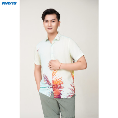 Sơ mi nam cộc tay May 10 form RegularFit mã 010123190 5