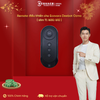 Remote điều khiển robot hút bụi Ecovacs OZMO ( slim 11/ 600 / 610 / U2 PRO ) - Hàng Chính Hãng