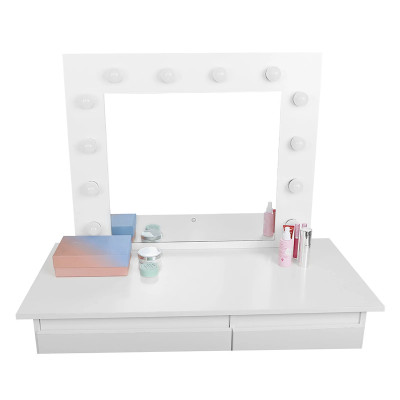 Bàn trang điểm có gương đèn LED SMLIFE Medico