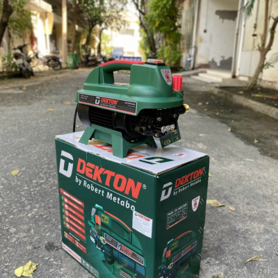 Máy xịt rửa xe chỉnh áp 2200W DK-CWR2200A (Tặng bộ 3 khớp nối TOLSEN 57120)