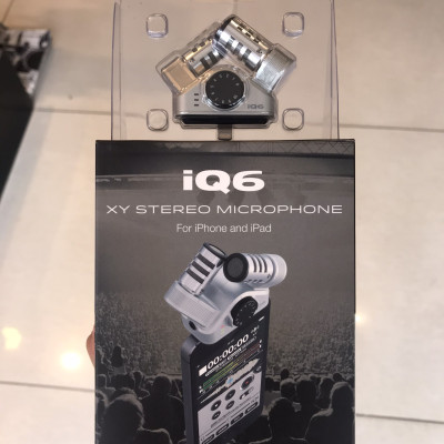 Thiết bị ghi âm cho iOS (iPhone, iPad) ZOOM iQ6 – Hàng Chính Hãng