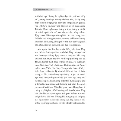 The Marshmallow Test - Hiệu Ứng Của Sự Cám Dỗ Và Khai Phá Sức Mạnh Của Ý Chí Tự Chủ Để Kiểm Soát Bản Năng