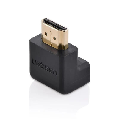 Ugreen UG20110HD112TK Màu Đen Đầu nối dài HDMI gập 90 độ - HÀNG CHÍNH HÃNG