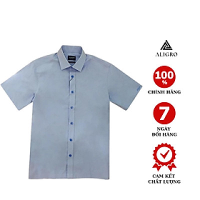 Áo Sơ Mi Nam Ngắn Tay Aligro ALGS-C64