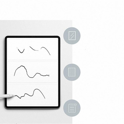 Dán màn hình dành cho iPad Mini 7 Paper-like chống vân tay cho cảm giác vẽ như trên giấy - hàng nhập khẩu