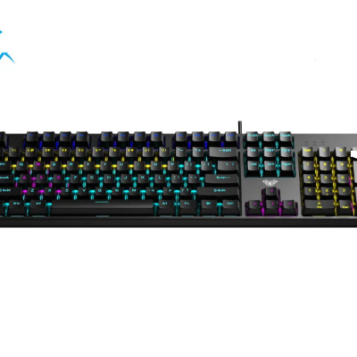 Bàn phím cơ Gaming có dây Aula S2022 PRO Back Red Switch - Hàng Chính Hãng