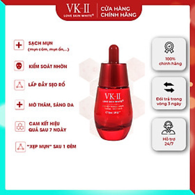 Serum Ngừa Mụn - Thâm - Mờ Sẹo - Kiểm Soát Nhờn VK II ( 15ml/35ml )