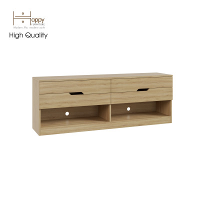 [Happy Home Furniture] DASH, Kệ Tivi 4 ngăn kéo, 150cm x 35cm x 54cm ( DxRxC)   , KTV_005