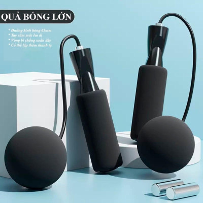 Dây nhảy thể thao tập gym đa chức năng, Dây nhảy không dây, Bóng chịu lực đàn hồi