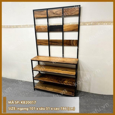 KỆ GỖ TRANG TRÍ / KỆ SÁCH PHÒNG KHÁCH