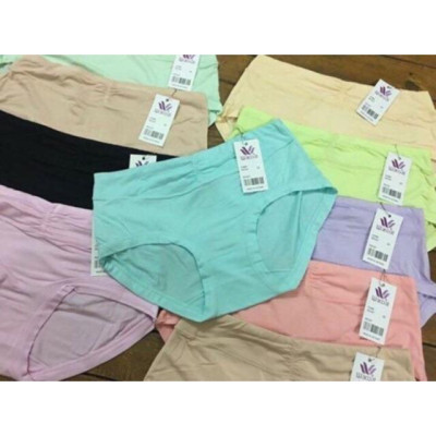 Combo 5 Quần Lót Nữ Cotton Lụa Nhún Trước 5509 – Mềm Mịn, Co Giãn, Thoáng Mát