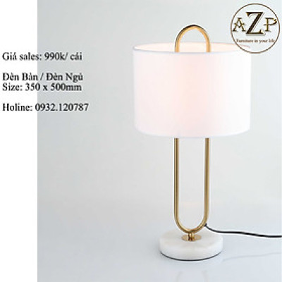 ĐÈN BÀN / ĐÈN ĐẦU GIƯỜNG AZP-578 phong cách đương đại, hàng nhập khẩu AZP