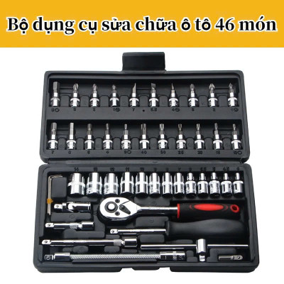 ĐÈN TRẦNBộ Dụng Cụ Mở Bulong Ốc Vít Đa Năng 46 Chi Tiết - Hàng Mới, Không Han Gỉ Loại Tốt