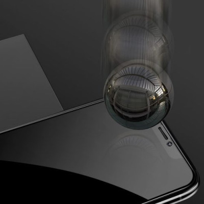 Kính cường lực dành cho iPhone X/Xs Full HD MIPOW KING BULL chống nhìn trộm - Hàng chính hãng