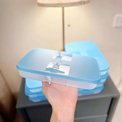 [KoSuyTu] Set 4 Hộp TUP Đông Dạng Dẹt 650ml/Hộp - Hộp Nhựa Bảo Quản Thực Phẩm TUP