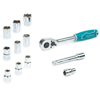 Bộ cần 2 chiều và 12 đầu tuýp 1/2