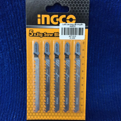 BỘ LƯỠI CƯA LỌNG GỖ 5 CÂY INGCO JBT111C, JBT101D, JBT244D - HÀNG CHÍNH HÃNG