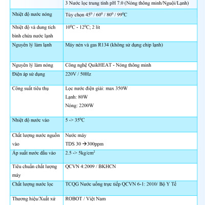 Máy Lọc Nước Điện Giải Ion Kiềm ROBOT IonKing 1113 Chế Độ Nóng Nguội Lạnh - Hàng Chính Hãng