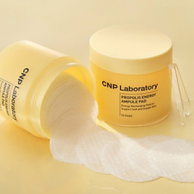 Miếng Toner Pad Phục Hồi Keo Ong CNP Laboratory Propolis Energy Ampule Pad 70 miếng