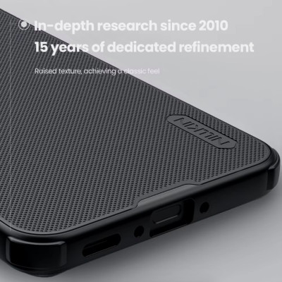 Ốp lưng chống sốc dành cho SamSung Galaxy A56 chính hãng Nillkin dạng sần - Hàng chính hãng