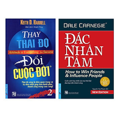 Combo Thay Thái Độ Đổi Cuộc Đời - Tập 2 (Tái bản 2018) + Đắc Nhân tâm