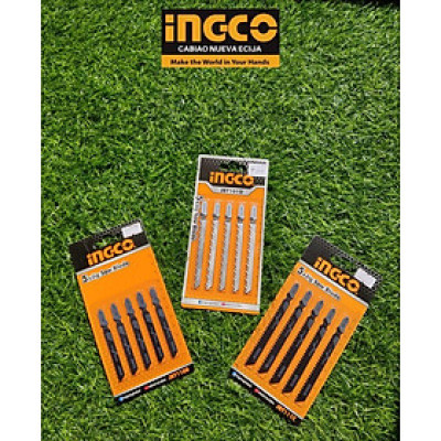 BỘ LƯỠI CƯA LỌNG GỖ 5 CÂY INGCO JBT111C, JBT101D, JBT244D - HÀNG CHÍNH HÃNG