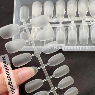 Hộp 240 Móng Up Ngắn Tròn Hạt Na, Vuông Ngắn Làm Nail, Bầu Dẻo Ôm Form Cao Cấp, Nhẹ Bền Đẹp, Móng Úp Dễ Gắn, Làm Móng Đẹp Tự Nhiên