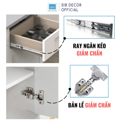 Tủ Để Giày Dép Hiện Đại Cho Căn Hộ, Nhà Phố Thương Hiệu SIB Decor TG05