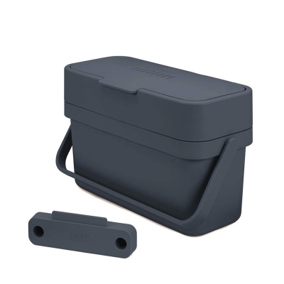 Thùng rác hữu cơ gắn tủ bếp Joseph Joseph 30107 Compo 4L màu than chì Hàng chính hãng