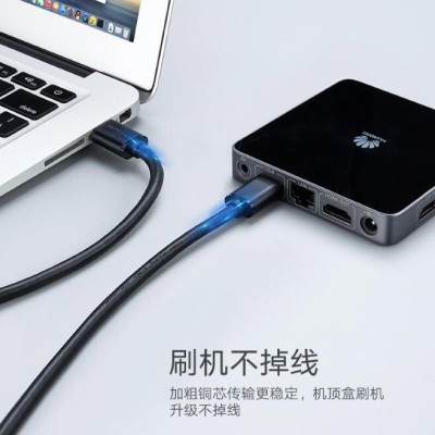 Ugreen UG10371US128TK 2M màu Đen Cáp 2 đầu USB 3.0 dương cao cấp - HÀNG CHÍNH HÃNG