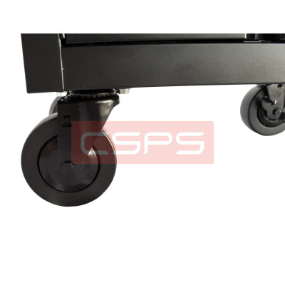 Bộ 04 bánh xe xoay CSPS màu đen