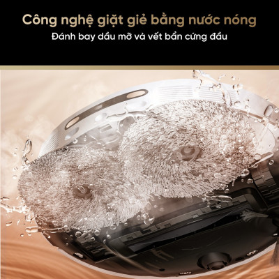 Robot Hút Bụi Lau Nhà Dreame L10s Ultra Gen 2 Xòe Giẻ, Giặt Nước Nóng Lực Hút 10.000 Pa - Hàng Chính Hãng