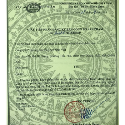 Thực Phẩm Chức Năng  - Viên Uống Hoàn Mộng Thảo - Bổ Sung Nội Tiết Tố Nữ