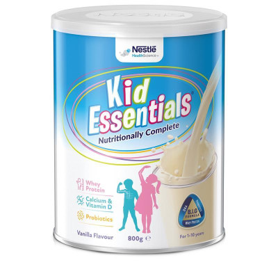 Combo 4 lon Sữa Kid Essentials mẫu mới cho trẻ biếng ăn, chậm tăng cân- 800g [NHẬP KHẨU CHÍNH HÃNG]