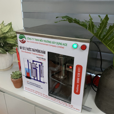 (Hàng chính hãng) Máy lọc nước thải Litero ACE1000I xử lý nước thải Phòng khám tim mạch công nghệ oxy hoá bậc cao kết hợp lọc nano và than hoạt tính 1 bộ