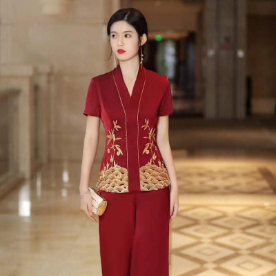 ĐỒ NAM ĐI CHÙA THIẾT KẾ CAO CẤP SJ27 THÊU CHỈ CAO CẤP