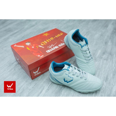 Giày Đá Bóng Wika QH19-NEO Chính Hãng, Giày Đá Banh Sân Cỏ Nhân Tạo Khâu Full Đế Bảo Hành 3 Tháng