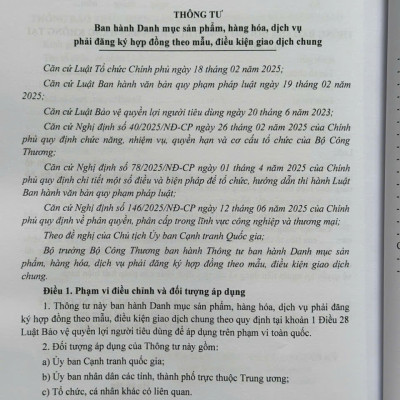 Sách Luật Chất Lượng Sản Phẩm, Hàng Hóa sửa đổi, bổ sung năm 2025 (V2615T)