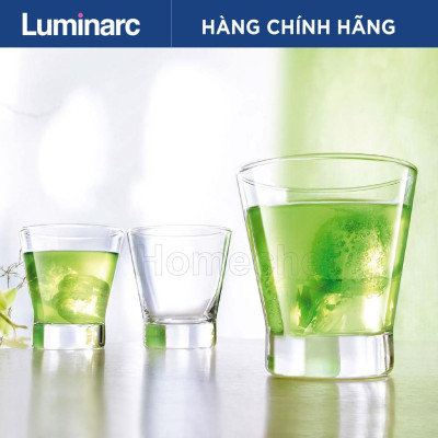 Bộ 3 cốc thủy tinh dùng để uống cocktail, trái cây Luminarc Shetland 320/350ml - E5130/E5131