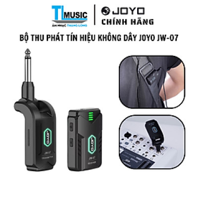 JOYO JW-06 JW-07 Digital Wireless Transmitter& Receiver- Bộ Thu Phát Tín Hiệu Không Dấy Cho Thu Âm Biểu Diễn Nhạc Cụ- Hàng Chính Hãng