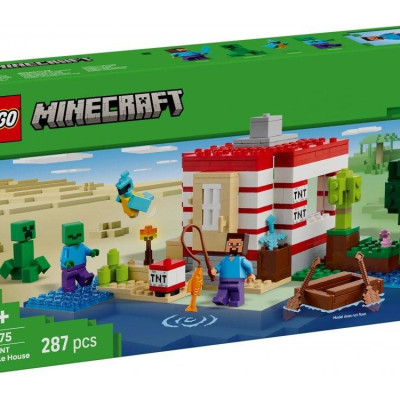 Đồ Chơi Lắp Ráp Pháo Đài TNT Trong Rừng - Lego Minecraft 21275 (287 Mảnh Ghép)