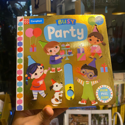 Sách - Busy Party by Campbell Books | English Children
