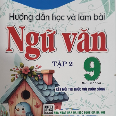 sách - combo hướng dẫn học và làm bài ngữ văn 9 - tập 1 + 2 (bám sát sgk kết nối tri thức với cuộc sống) (bộ 2 cuốn)