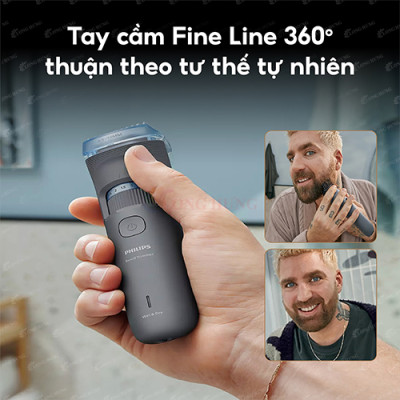 Máy cạo râu Philips Beard Trimmer 3000 Series BT3617/15 - Hàng chính hãng