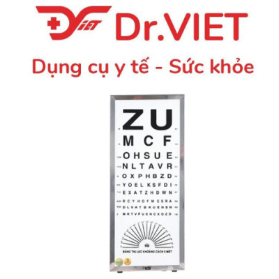 Đèn thị lực chữ ZU giúp kiểm tra thị lực tại nhà