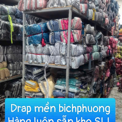 Bộ chăn drap gối thun Hàn Quốc loại 1 có mền 5 món ( 1 drap + 1 chăn chần bông + 3 áo gối) HOẶC mền lẻ